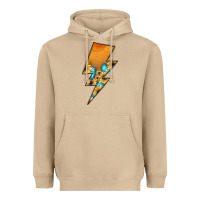 Mushroom Lightning Bolt Heavyweight Hoodie - JahusDesignShop