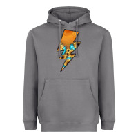 Storm Lightning Bolt Heavyweight Hoodie - JahusDesignShop
