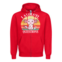 I Axolotl Questions Funny Axolotl Costume For Axolotl Lovers T Shirt Zipper Hoodie | Teevron