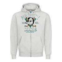 Vintage Mighty Sports Ducks Zipper Hoodie | Teevron