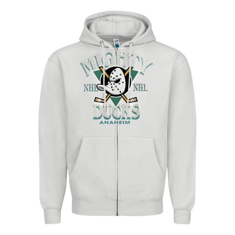 Vintage Mighty Sports Ducks Zipper Hoodie by linhVisuals | Teevron