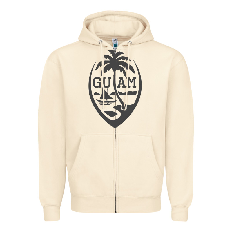 Guam Seal Guam Flag Usa Guamanian Chamorro Gifts Pullover Hoodie Zipper Hoodie by linhVisuals | Teevron
