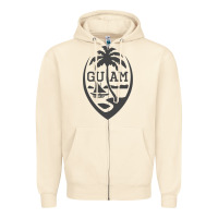 Sandshell guam seal guam flag usa guamanian chamorro gifts pullover hoodie Zipper Hoodie - linhVisuals
