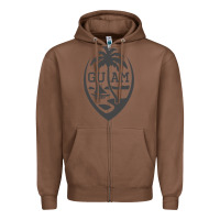 Chestnut guam seal guam flag usa guamanian chamorro gifts pullover hoodie Zipper Hoodie - linhVisuals