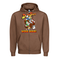 Chestnut woo hoo duck tales art gift for fans Zipper Hoodie - linhVisuals