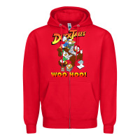Red woo hoo duck tales art gift for fans Zipper Hoodie - linhVisuals