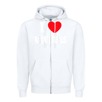 White i love asian girls t shirt Zipper Hoodie - linhVisuals