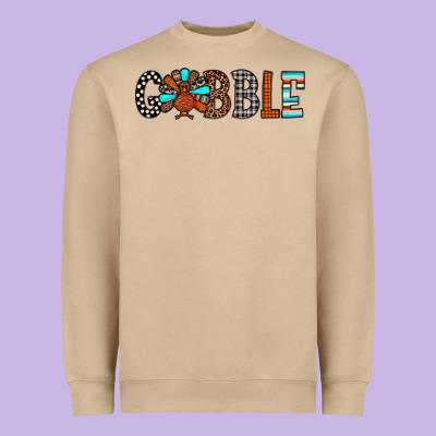 Gobble Heavyweight Sweatshirt Designed By Jahusdesignshop
