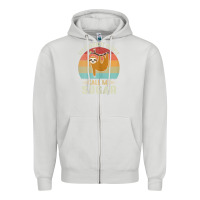 Dove Grey womens my favorite people call me sugar cute sloth lover grandma Zipper Hoodie - linhVisuals