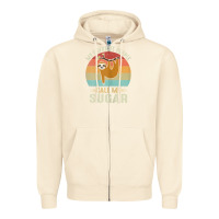 Sandshell womens my favorite people call me sugar cute sloth lover grandma Zipper Hoodie - linhVisuals