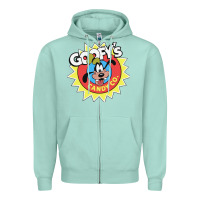 Seafoam goofy's candy company Zipper Hoodie - linhVisuals