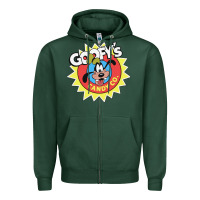 Sports Green goofy's candy company Zipper Hoodie - linhVisuals