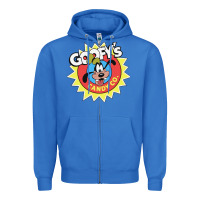 True Royal goofy's candy company Zipper Hoodie - linhVisuals