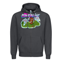 Smoke powerline Zipper Hoodie - linhVisuals