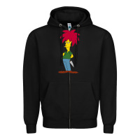 Simpson Zipper Hoodie | Teevron