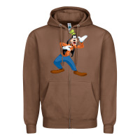 Chestnut goofy Zipper Hoodie - linhVisuals