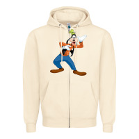 Sandshell goofy Zipper Hoodie - linhVisuals