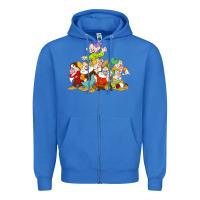 True Royal grumpy dopey dwarf Zipper Hoodie - linhVisuals