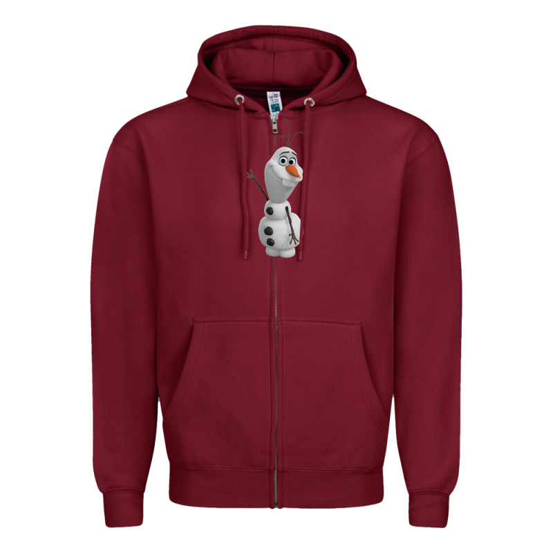 Olaf Zipper Hoodie by linhVisuals | Teevron