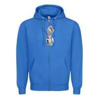 True Royal olaf Zipper Hoodie - linhVisuals