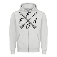 Dove Grey fafo f around and find out funny vintage sarcastic boho chic tank top Zipper Hoodie - linhVisuals