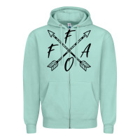 Seafoam fafo f around and find out funny vintage sarcastic boho chic tank top Zipper Hoodie - linhVisuals