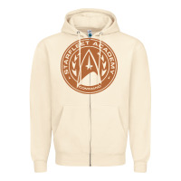 Sandshell star fleet academy dropout stars trekie trek geek Zipper Hoodie - linhVisuals
