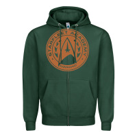 Sports Green star fleet academy dropout stars trekie trek geek Zipper Hoodie - linhVisuals