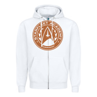 White star fleet academy dropout stars trekie trek geek Zipper Hoodie - linhVisuals