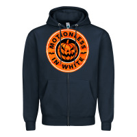 Navy motionless in white hellowen Zipper Hoodie - linhVisuals