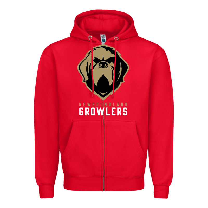 #newfoundland Growlers Zipper Hoodie by linhVisuals | Teevron