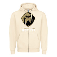 Sandshell #newfoundland growlers Zipper Hoodie - linhVisuals