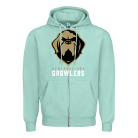 Seafoam #newfoundland growlers Zipper Hoodie - linhVisuals