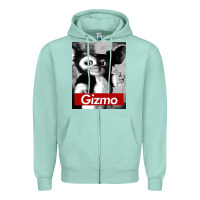 Seafoam character gizmo classic Zipper Hoodie - linhVisuals
