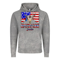 Cloud Rock American junkie Vintage Hoodie - CowhideDigitalArt