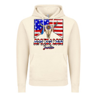 Vintage Artic American junkie Vintage Hoodie - CowhideDigitalArt