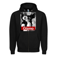 Black character gizmo classic Zipper Hoodie - linhVisuals