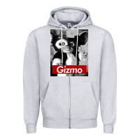 Heather Grey character gizmo classic Zipper Hoodie - linhVisuals