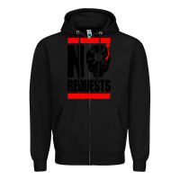 Black no requests dj turntable vinyl record Zipper Hoodie - linhVisuals