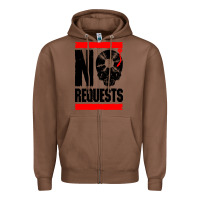 Chestnut no requests dj turntable vinyl record Zipper Hoodie - linhVisuals