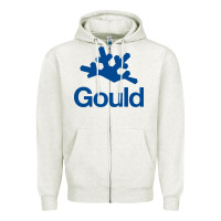 Oatmeal Heather gould academy Zipper Hoodie - linhVisuals