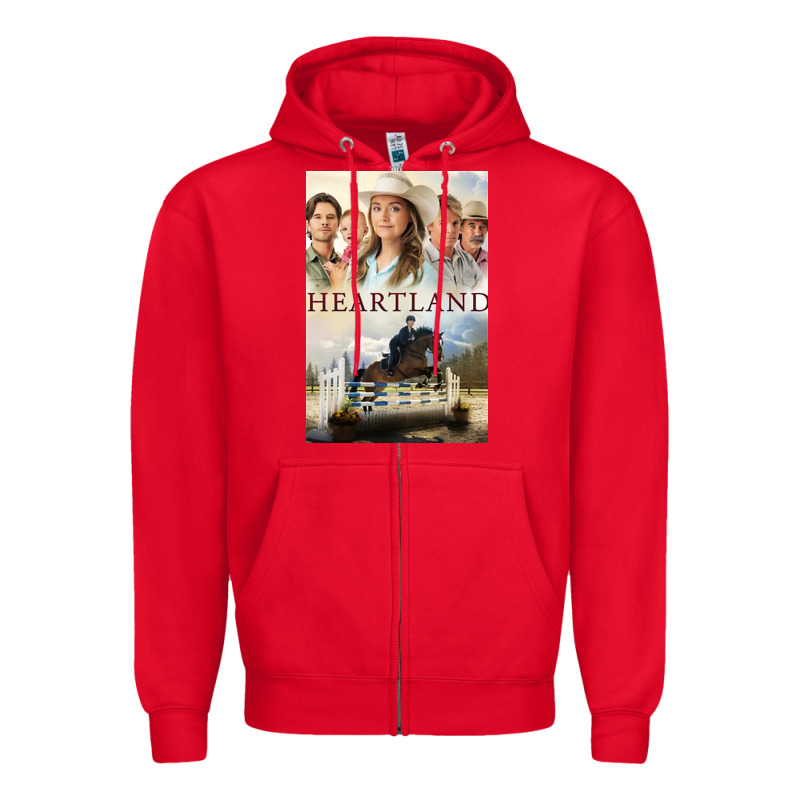 Heartland For Men And Women Zipper Hoodie by linhVisuals | Teevron