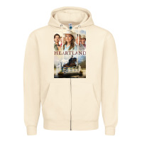 Sandshell heartland for men and women Zipper Hoodie - linhVisuals