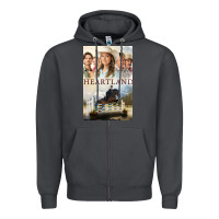 Smoke heartland for men and women Zipper Hoodie - linhVisuals