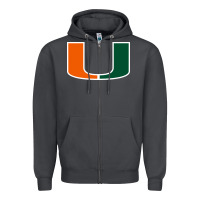 Smoke miami hurric Zipper Hoodie - linhVisuals