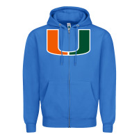 True Royal miami hurric Zipper Hoodie - linhVisuals