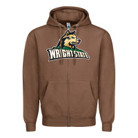 Chestnut wright state Zipper Hoodie - linhVisuals