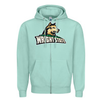 Seafoam wright state Zipper Hoodie - linhVisuals