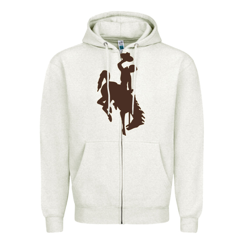 Wyoming Athletics Zipper Hoodie by linhVisuals | Teevron