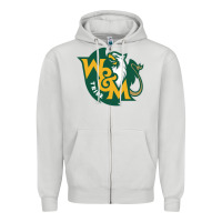 Dove Grey william and mary Zipper Hoodie - linhVisuals